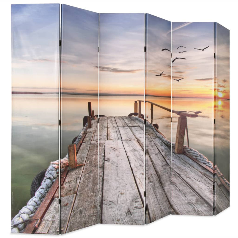 vidaXL tavas paraván 228 x 170 cm