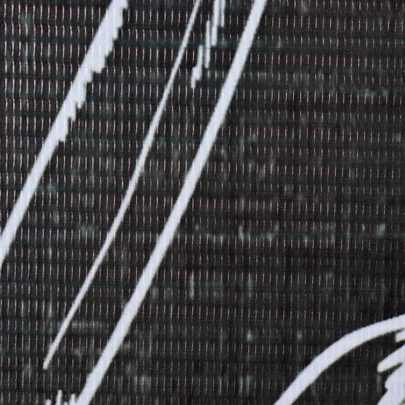 vidaXL fekete-fehér toll mintás paraván 228 x 170 cm