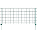 vidaXL Euro Fence zöld acélkerítés 20 x 1,2 m