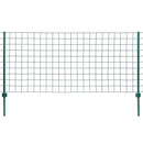 vidaXL Euro Fence zöld acélkerítés 20 x 0,8 m
