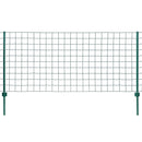 vidaXL Euro Fence zöld acélkerítés 20 x 1,2 m