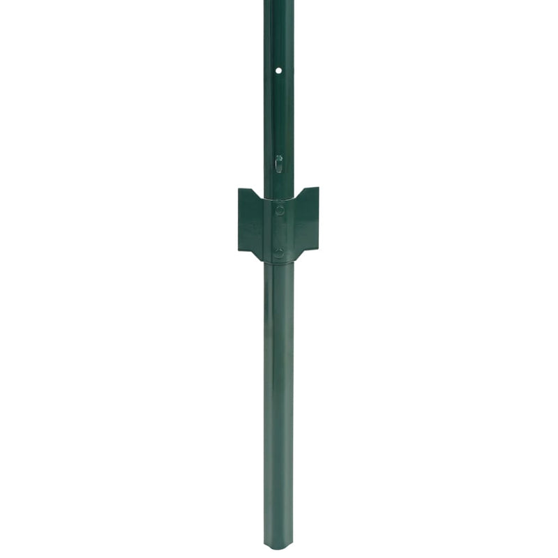vidaXL Euro Fence zöld acélkerítés 20 x 1,2 m