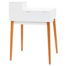 vidaXL MDF öltözőasztal tükörrel 60 x 50 x 86 cm