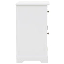 vidaXL MDF és fenyőfa éjjeliszekrény 35 x 32 x 59 cm