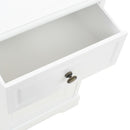 vidaXL MDF és fenyőfa éjjeliszekrény 35 x 32 x 59 cm