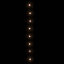 vidaXL 400 LED-es fényfüzér 8 meleg fehér világítási móddal 40 m