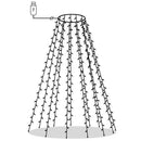 vidaXL 180 LED-es karácsonyi fényháló 180 cm