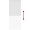 vidaXL fehér zuhanyroló 120 x 240 cm