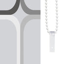 vidaXL négyzet zuhanyroló 80x240 cm