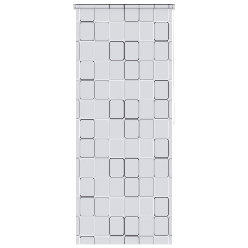 vidaXL kockamintás zuhanyroló 100 x 240 cm