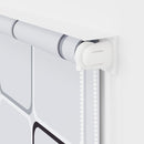 vidaXL kockamintás zuhanyroló 100 x 240 cm