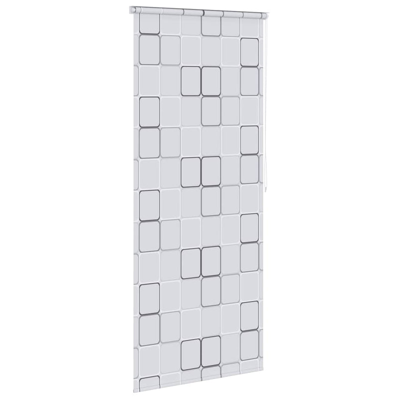 vidaXL kockamintás zuhanyroló 120 x 240 cm