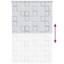 vidaXL négyzet zuhanyroló 160 x 240 cm