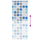 vidaXL körmintás zuhanyroló 120 x 240 cm