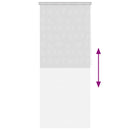 vidaXL tengericsillag-mintás zuhanyroló 80x240 cm