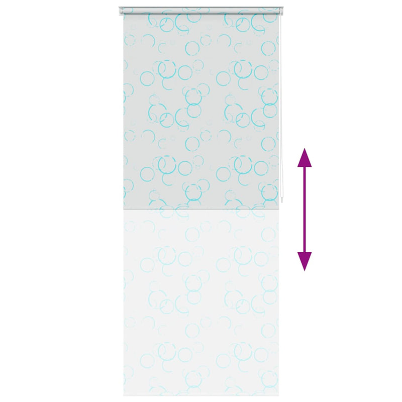 vidaXL buborékmintás zuhanyroló 80 x 240 cm
