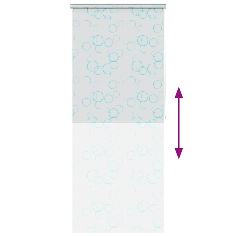 vidaXL buborékmintás zuhanyroló 100 x 240 cm