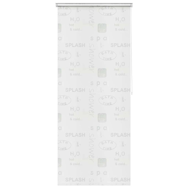 vidaXL fröcskölt mintás zuhanyroló 80 x 240 cm