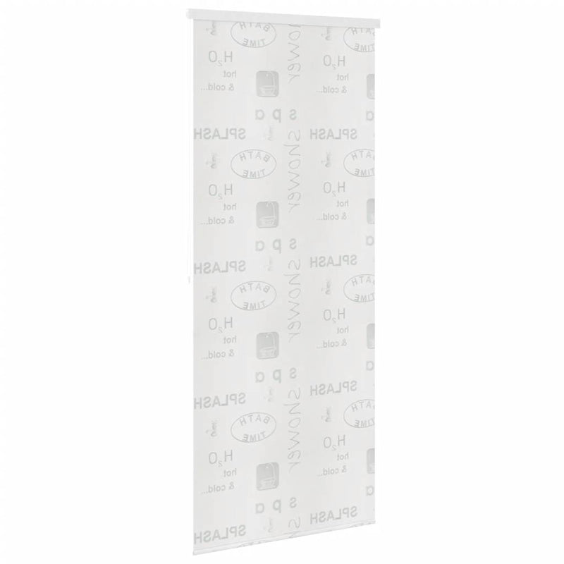 vidaXL fröcskölt mintás zuhanyroló 80 x 240 cm