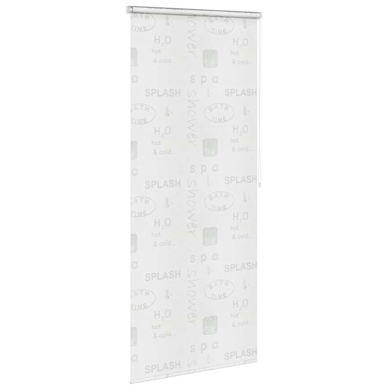 vidaXL fröcskölt mintás zuhanyroló 100 x 240 cm