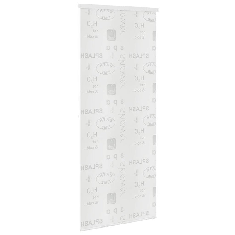 vidaXL fröcskölt mintás zuhanyroló 100 x 240 cm
