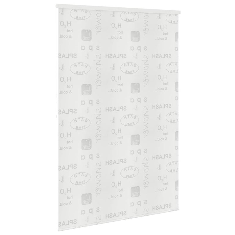 vidaXL fröcskölt mintás zuhanyroló 140 x 240 cm