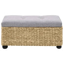 vidaXL 2 darabos szürke tengerifű pad-garnitúra