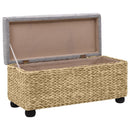 vidaXL 2 darabos szürke tengerifű pad-garnitúra