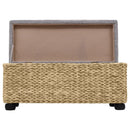 vidaXL 2 darabos szürke tengerifű pad-garnitúra