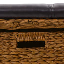 vidaXL barna tengerifű pad 2 kosárral 71 x 40 x 42 cm