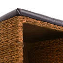 vidaXL barna tengerifű pad 2 kosárral 71 x 40 x 42 cm