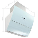 vidaXL fehér rozsdamentes acél fali páraelszívó 756 m³/h 60 cm