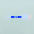 vidaXL fehér rozsdamentes acél fali páraelszívó 756 m³/h 90 cm