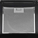 vidaXL fekete rozsdamentes acél fali páraelszívó 756 m³/h 90 cm