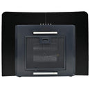 vidaXL fekete rozsdamentes acél fali páraelszívó 756 m³/óra 60 cm