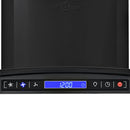 vidaXL fekete rozsdamentes acél fali páraelszívó 756 m³/h 90 cm