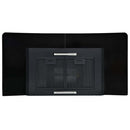 vidaXL fekete rozsdamentes acél fali páraelszívó 756 m³/h 90 cm