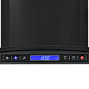 vidaXL fekete rozsdamentes acél fali páraelszívó 756 m³/óra 60 cm