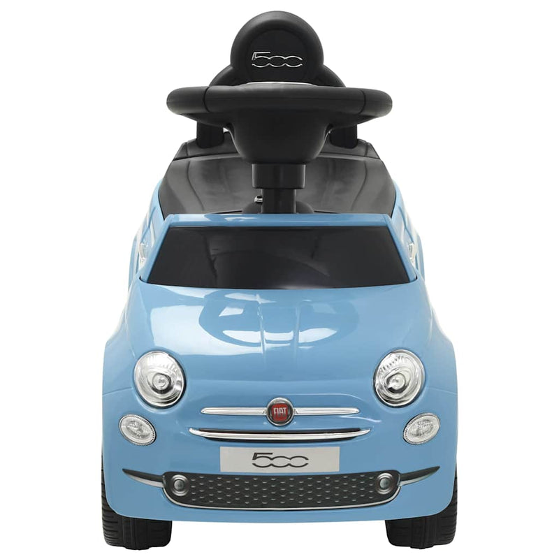 vidaXL kék ráülős Fiat 500 játékautó