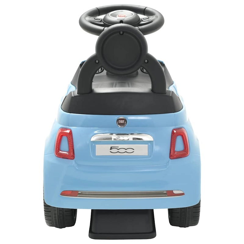 vidaXL kék ráülős Fiat 500 játékautó