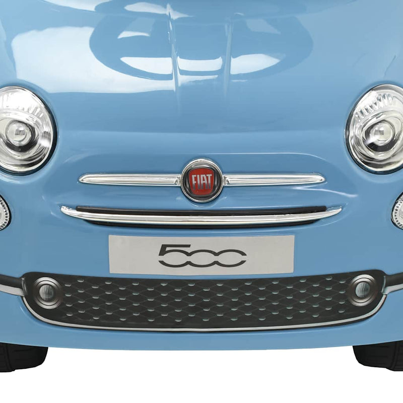 vidaXL kék ráülős Fiat 500 játékautó