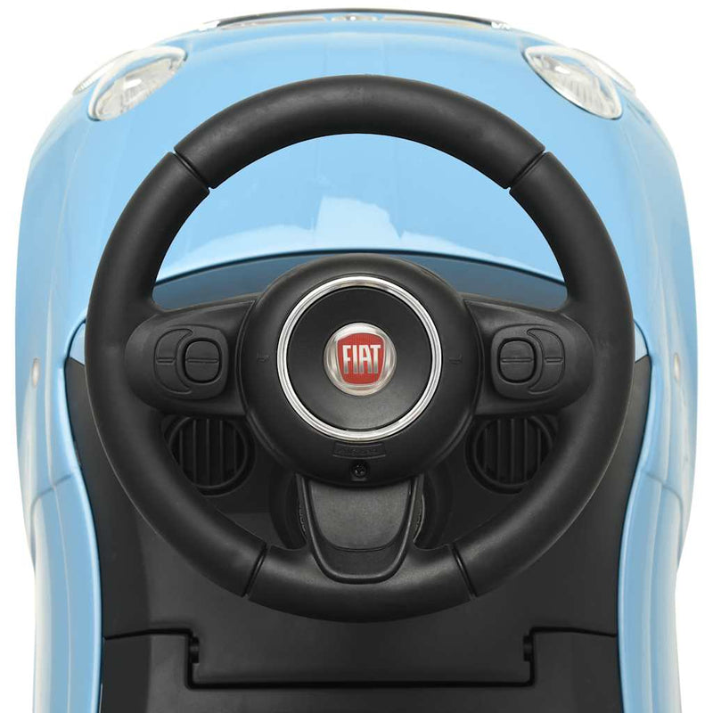 vidaXL kék ráülős Fiat 500 játékautó