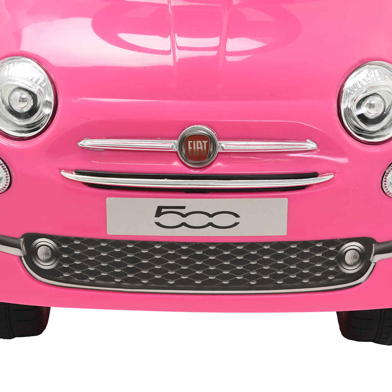 vidaXL rózsaszín ráülős Fiat 500 játékautó