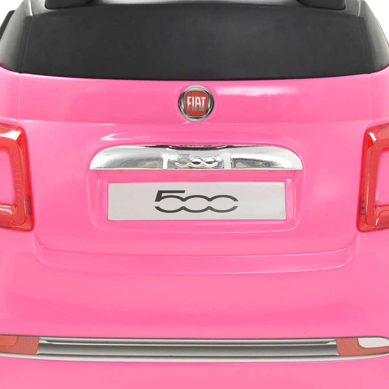 vidaXL rózsaszín ráülős Fiat 500 játékautó
