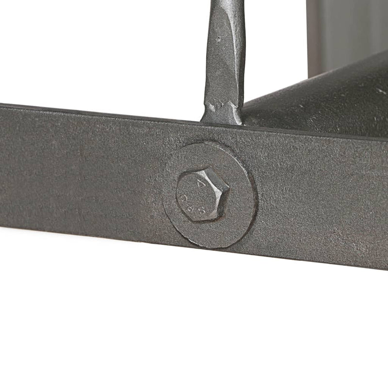 vidaXL tömör újrahasznosított tíkfa bárasztal 60 x 60 x 107 cm