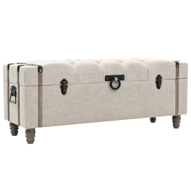 vidaXL 3 db tömör fa és acél tárolópad 112 x 37 x 45 cm