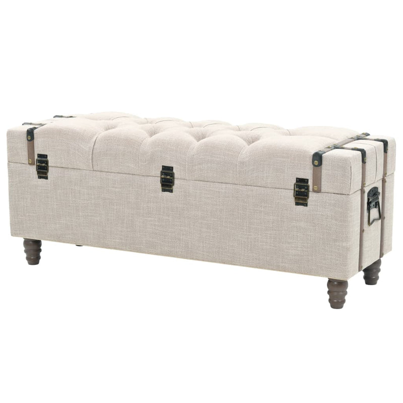 vidaXL 3 db tömör fa és acél tárolópad 112 x 37 x 45 cm