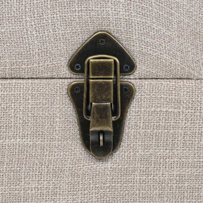 vidaXL tömör fa és acél tárolópad 111 x 34 x 37 cm