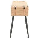 vidaXL tömör fenyő tálalóasztal 115 x 40,5 x 76 cm