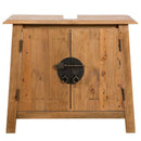 vidaXL tömör újrahasznosított fenyőfa pipereszekrény 70 x 32 x 63 cm